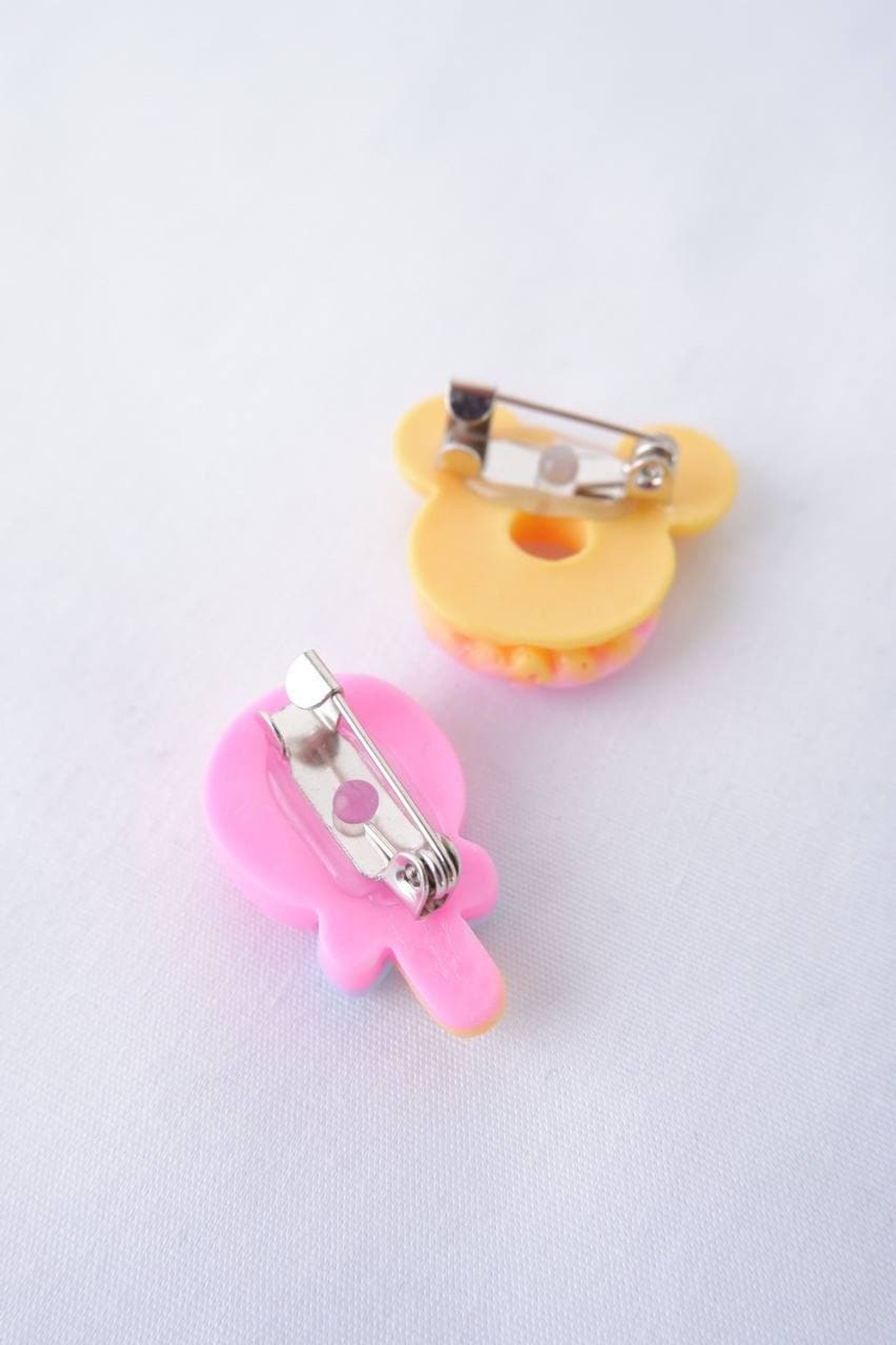 Броши "Пончик и леденец" (набор из 2 штук), новые