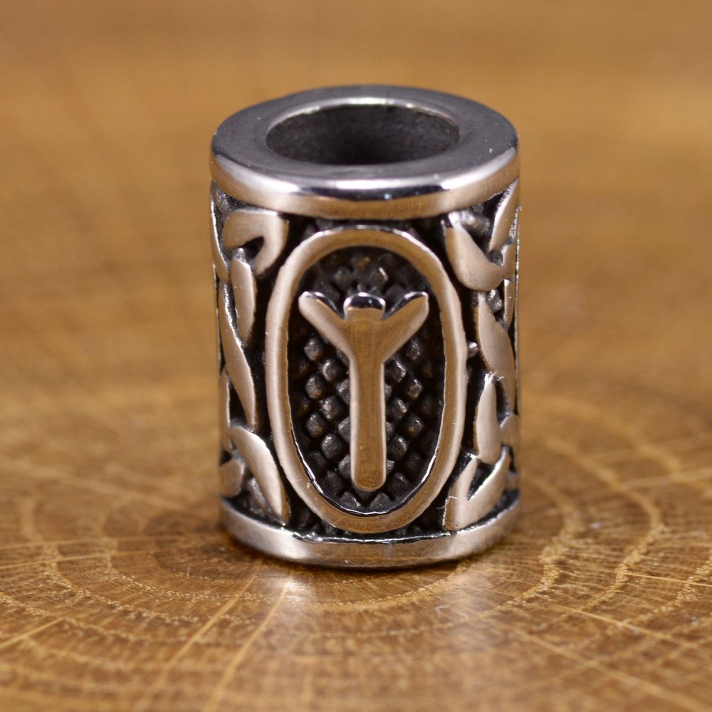 Бусины «РУНЫ» из нержавеющей стали В АССОРТИМЕНТЕ