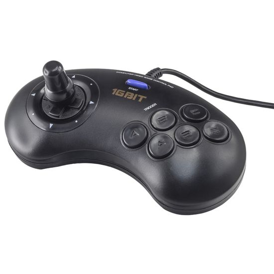 Retro Genesis Controller 16 Bit Arcade Max джойстик проводной