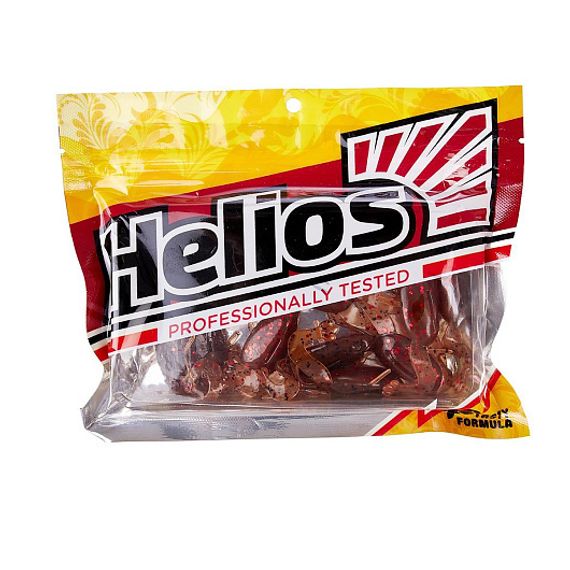 Лягушка Helios Crazy Frog 3,55"/9,0 см Rusty Gold 4шт. (HS-23-006)