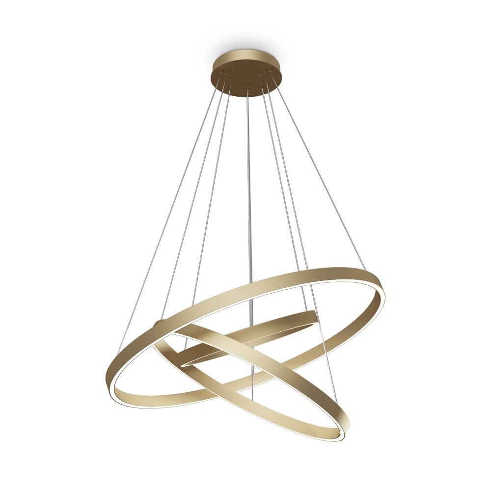 Люстра подвесная светодиодная Maytoni Rim MOD058PL-L100BSK