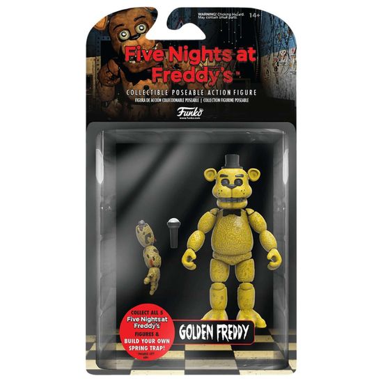 Фигурка Funko Action Figure FNAF Gold Freddy 8850 / Фигурка Фанко ПОП! по мотивам игры "Пять ночей с Фредди", Фредди