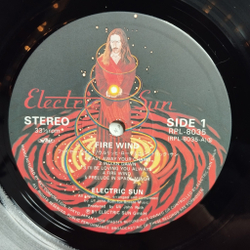 Винтажная виниловая пластинка LP Electric Sun Fire Wind (Japan 1981) (Obi)