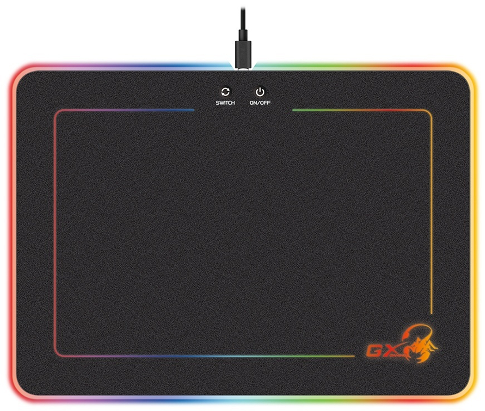 Коврик для мыши Genius GX-Pad 600H RGB черный
