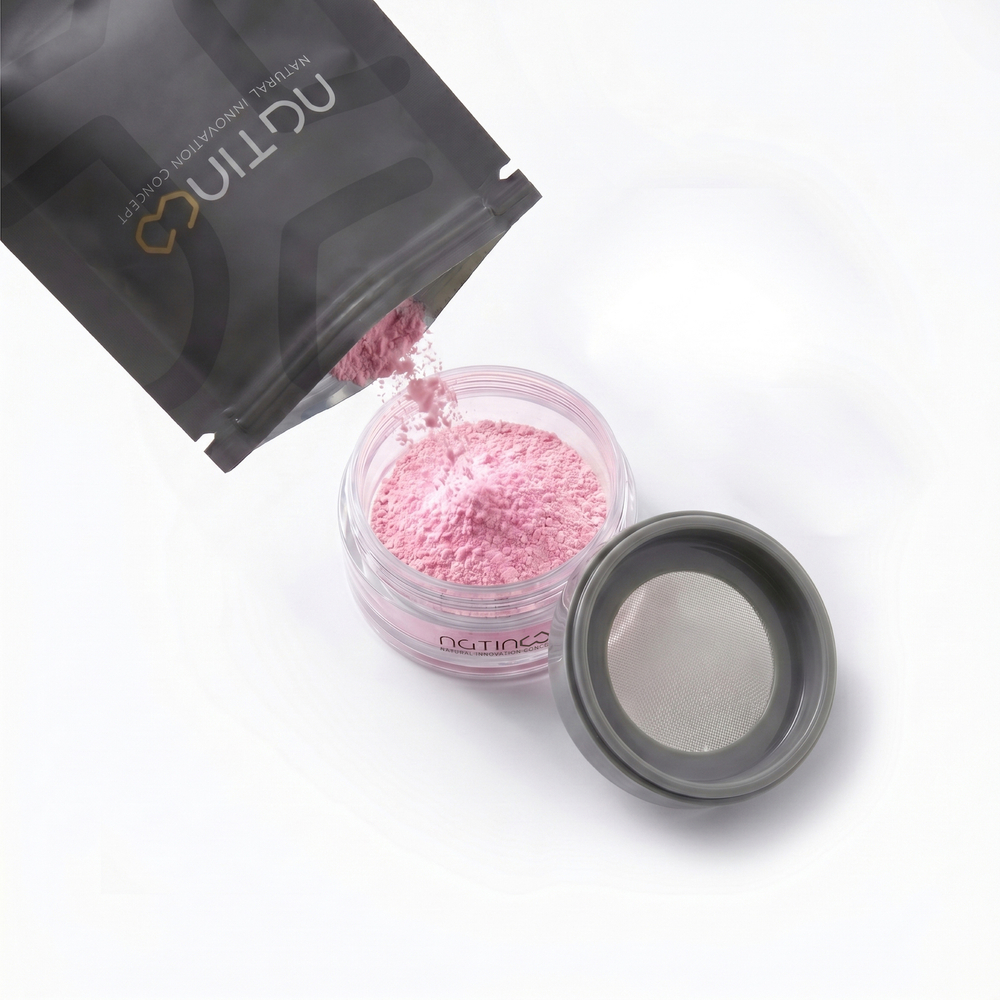 Розовая минеральная пудра Hydra Pink
