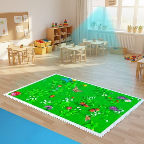 Интерактивный пол в корпусе