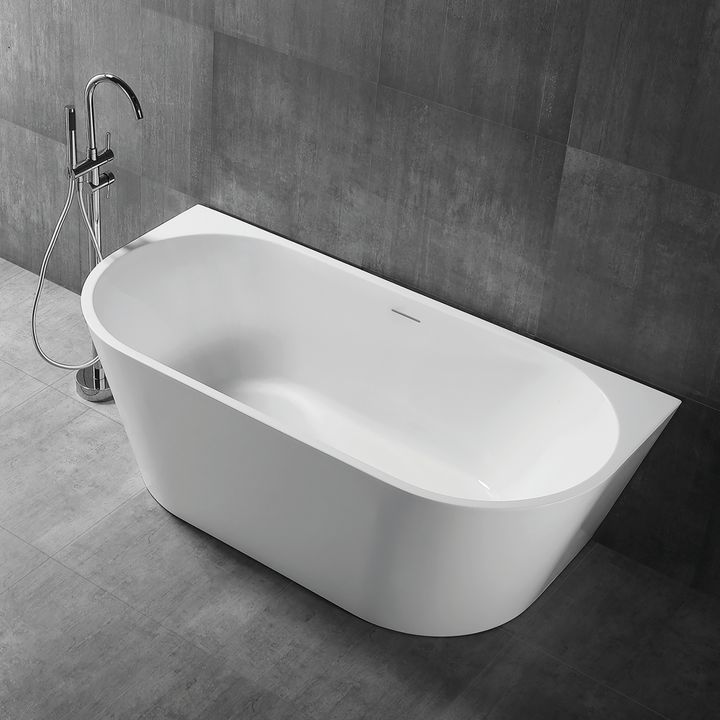 Акриловая ванна ABBER AB9216-1.5 белая