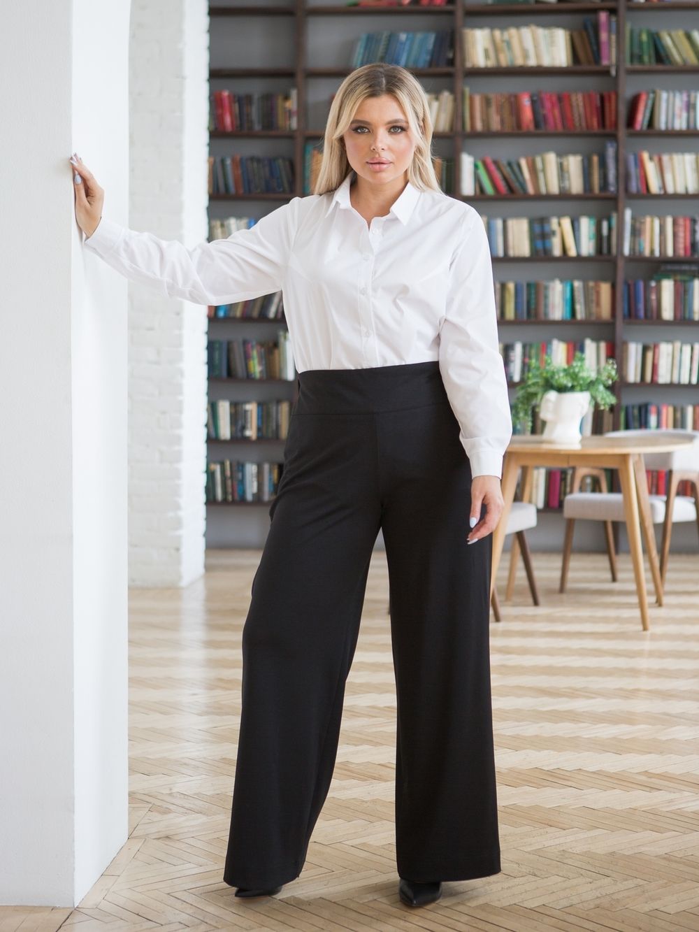 Брюки 1315 синий Novita (Акция)