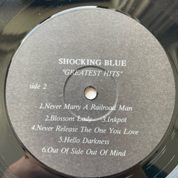 Винтажная виниловая пластинка LP The Shocking Blue Greatest Hits (Россия 1992)