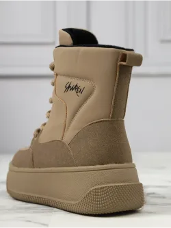 Дутики зимние на платформе