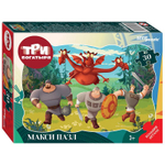 Макси-пазл 30эл. контурный "Три богатыря" (С/м) (Степ пазл)