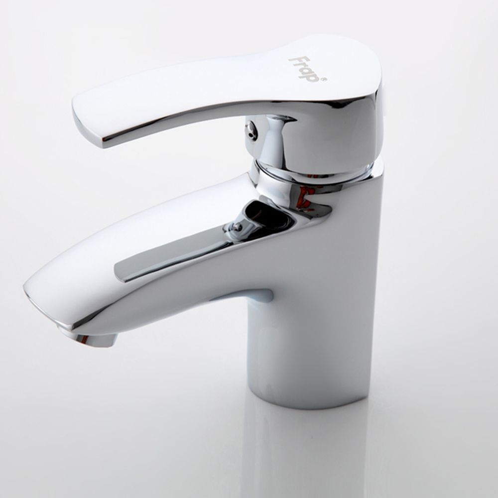 Смеситель для раковины, Frap, корот изл, с картриджем, хром, F1070