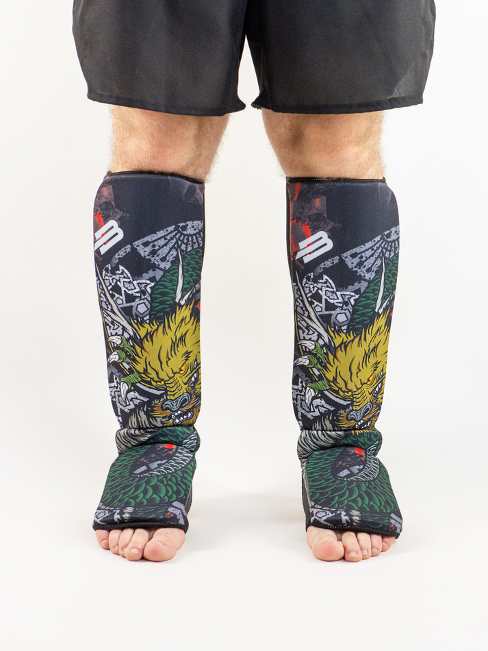 Защита голени и стопы BoyBo Dragon, нейлон
