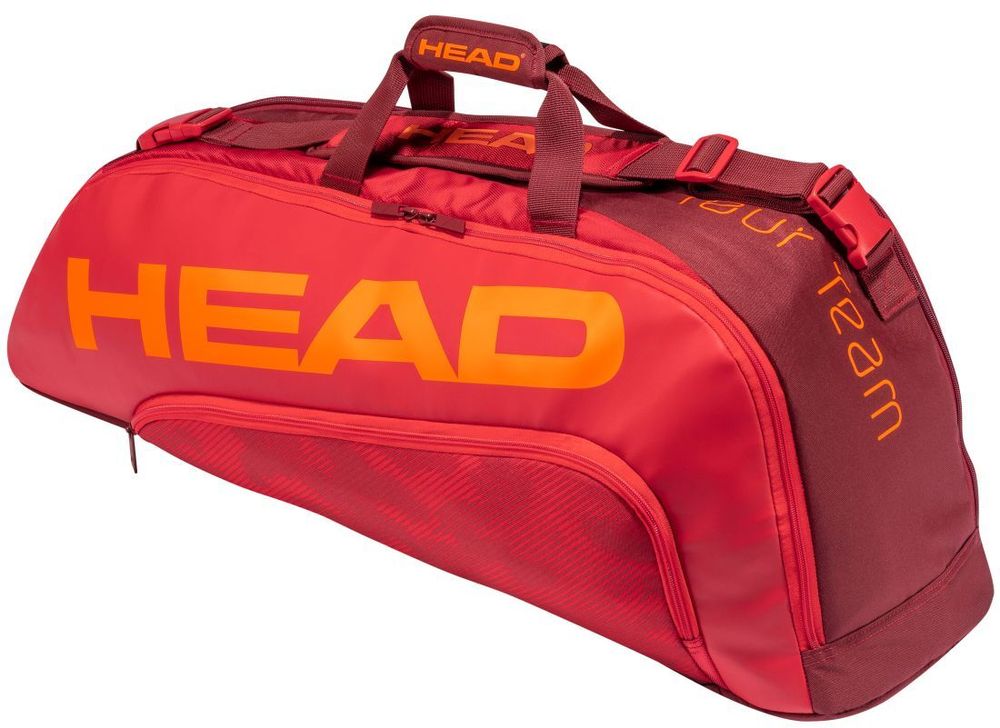 Сумка теннисная Head Tour Team 6R Combi - red/red