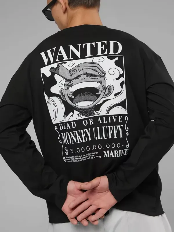 Лонгслив оверсайз Lyffy One Piece