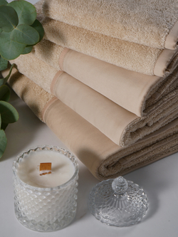 Набор полотенец 5шт Claire Batiste Atelier Brise персиковый