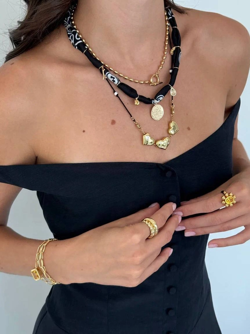 Колье Бандана – Черное