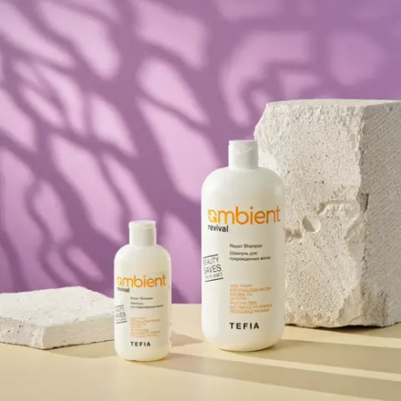Шампунь для поврежденных волос Revival Ambient Tefia, 250 мл