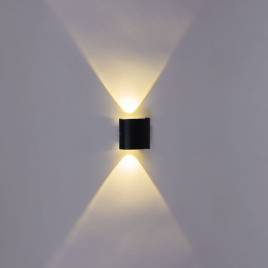 86831-9.2-002TLFC LED2*3W BK светильник настенный