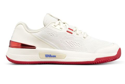 Женские теннисные кроссовки Wilson Intrigue Pro - tofu/infrared/amparo blue