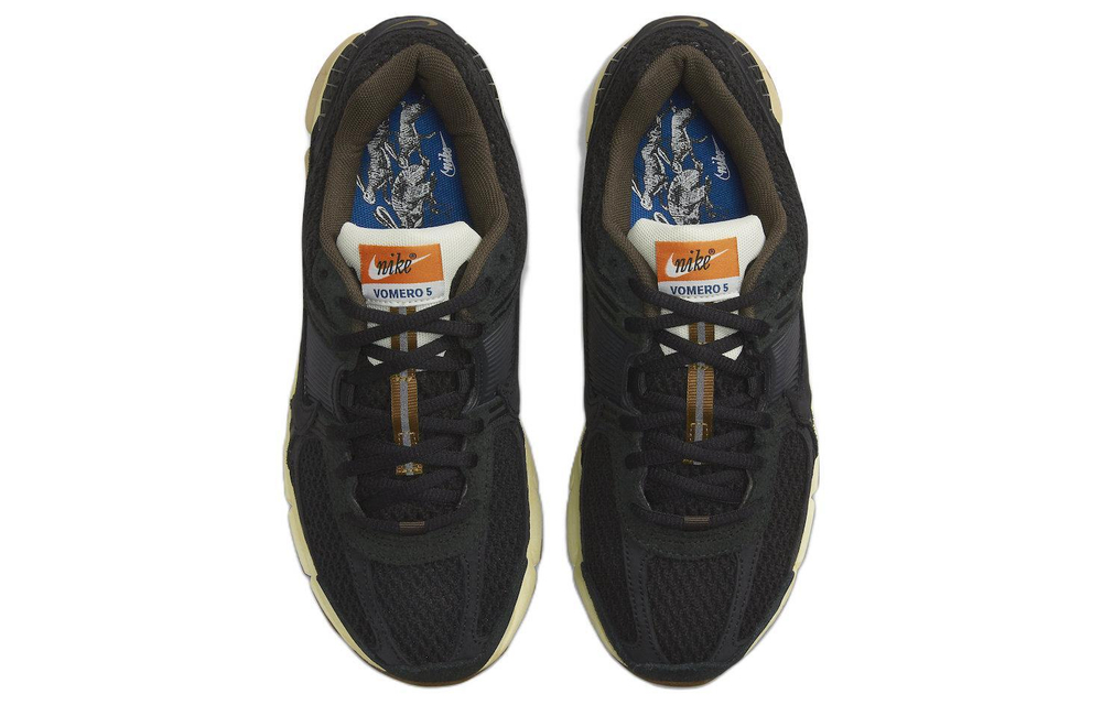 Кроссовки Nike Air Zoom Vomero 5 "Black Sesame" (Женская размерная сетка)
