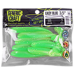Мягкая приманка Generic Craft Easy blue 4.0in 100мм 7шт 5.0г