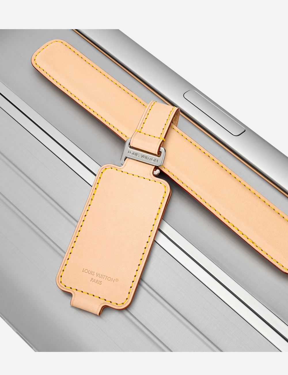 Чемодан Louis Vuitton Horizon 55 Customizable Aluminum "Beige"