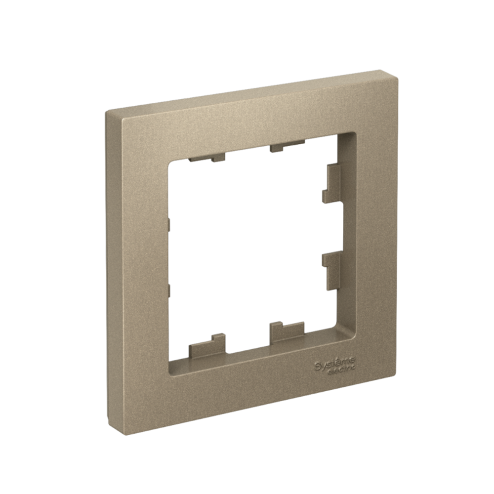 Рамка 1-м AtlasDesign шампань SE ATN000501