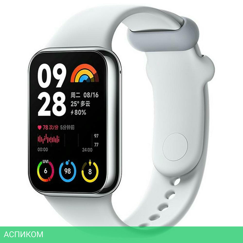 Фитнес-браслет Xiaomi Smart Band 8 Pro Light Grey (BHR8007GL)