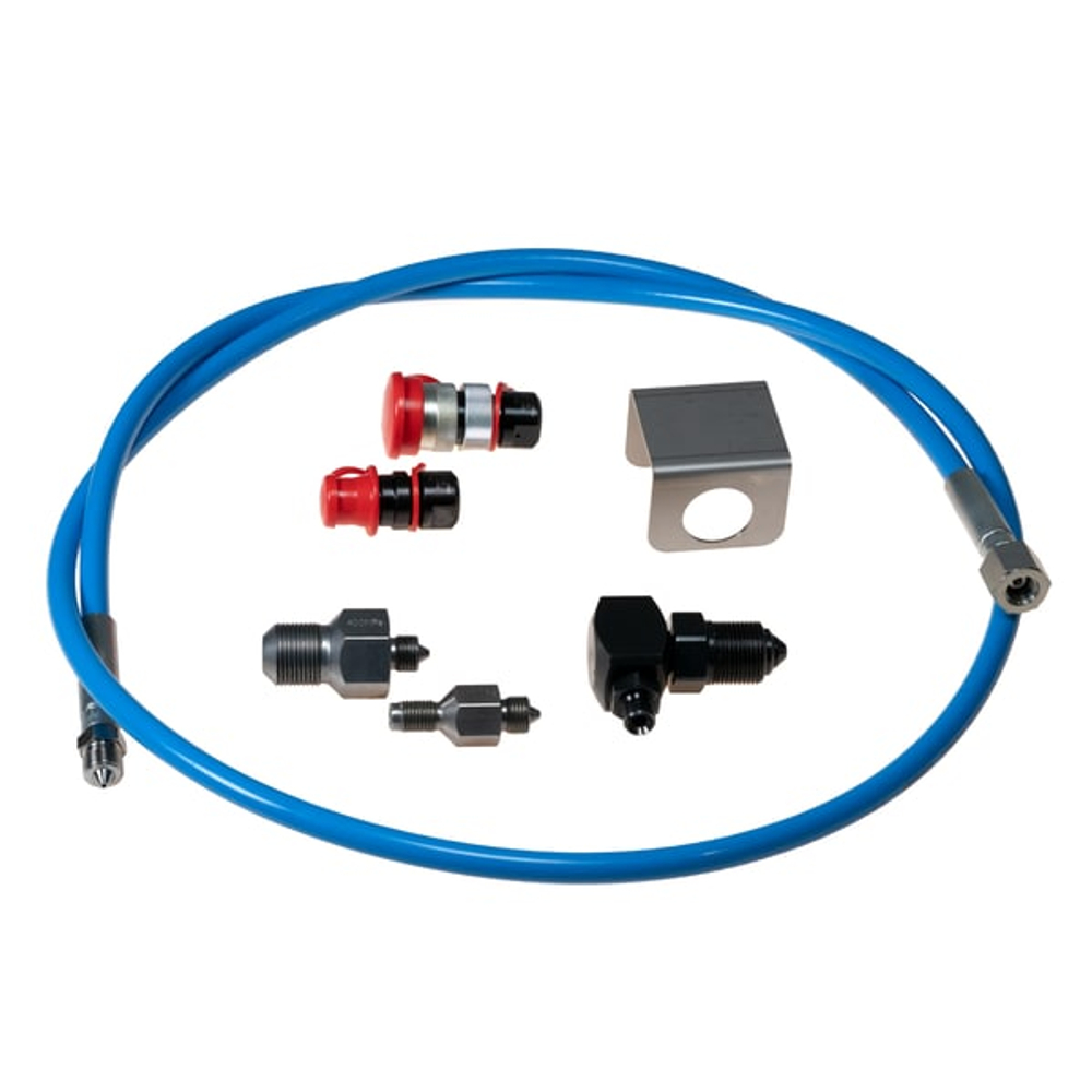 Hydraulic high pressure hose conversion kit for oil injection kit 729101-CK1