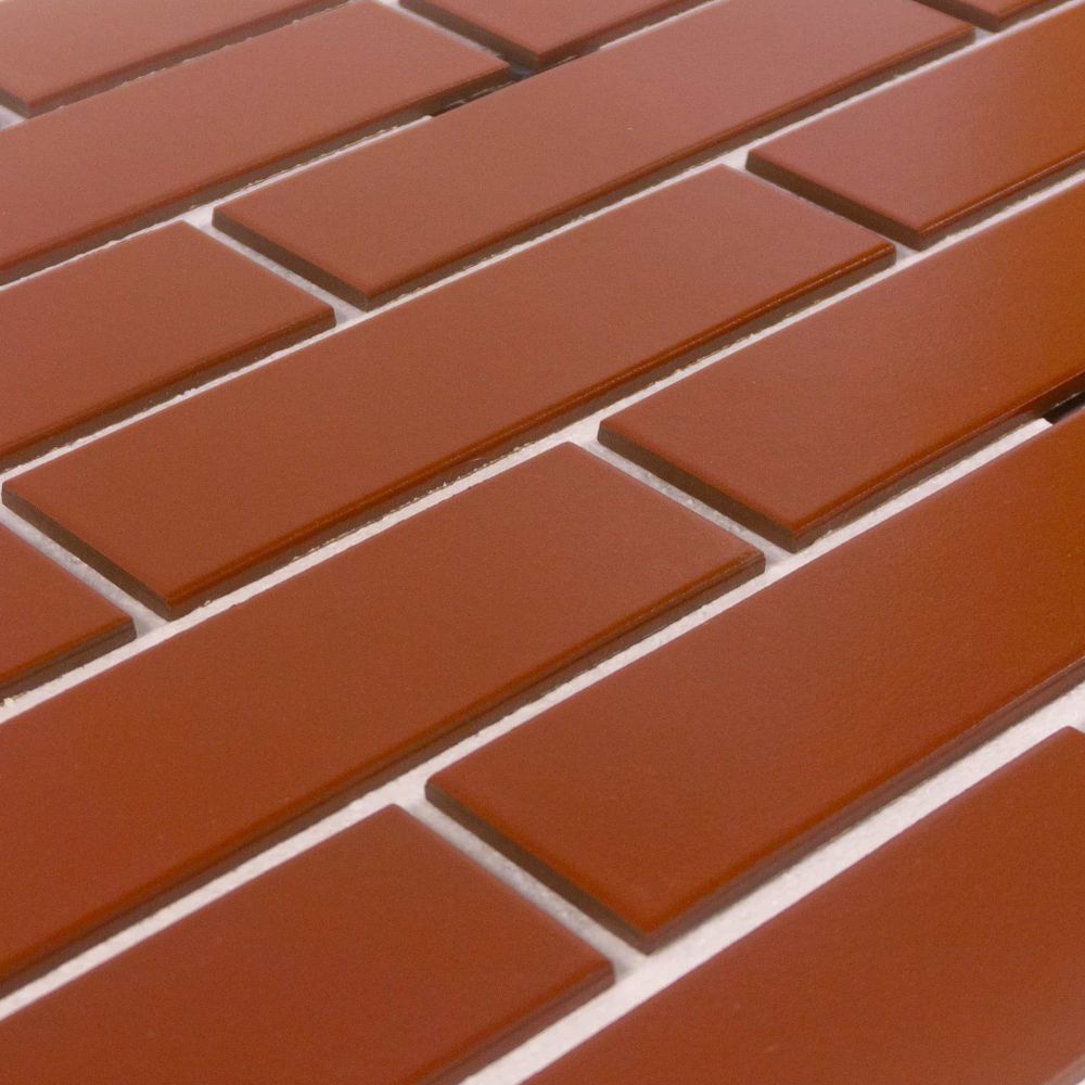 Клинкерная термопанель ППС Керамин Амстердам 2 Терракота 1020х455 мм