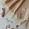 Кружево реснички беж светлый/шампань (22*300 см)