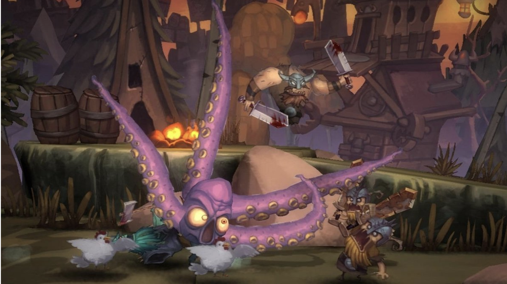 Zombie Vikings (диск для PS4, интерфейс и субтитры на русском языке)