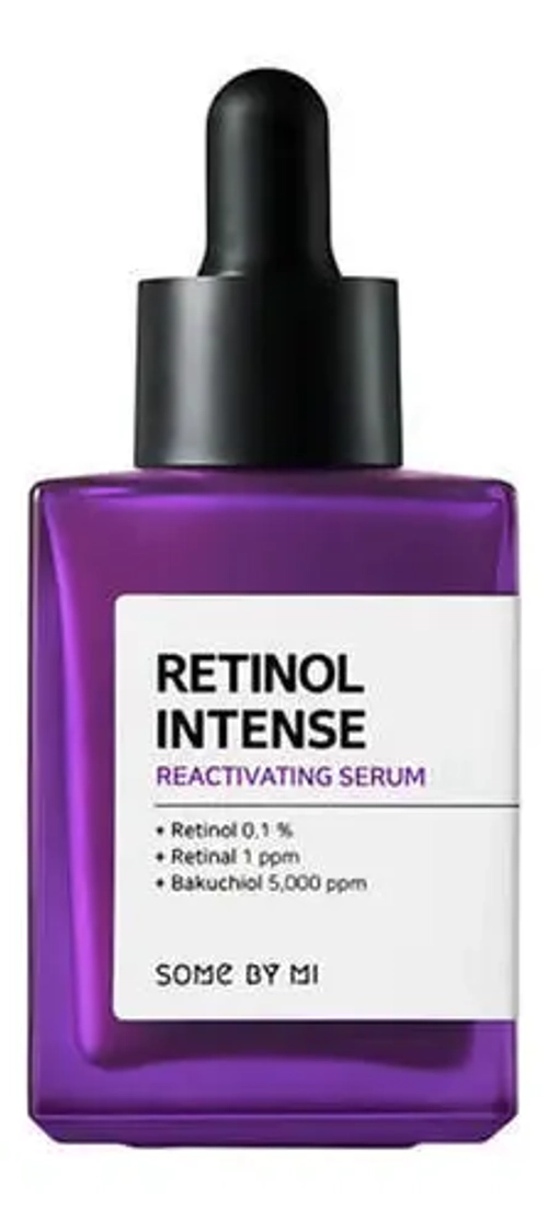 Some By Mi Интенсивная антивозрастная сыворотка для лица с ретинолом- Retinol Intense Reactivating Serum, 30мл