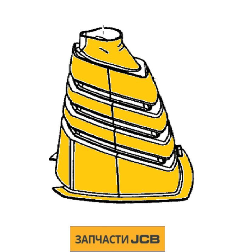 Чехол рулевой колонки JCB 331/53094