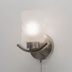 Citilux Астро CL125312 Бра с выключателем Матовый Хром