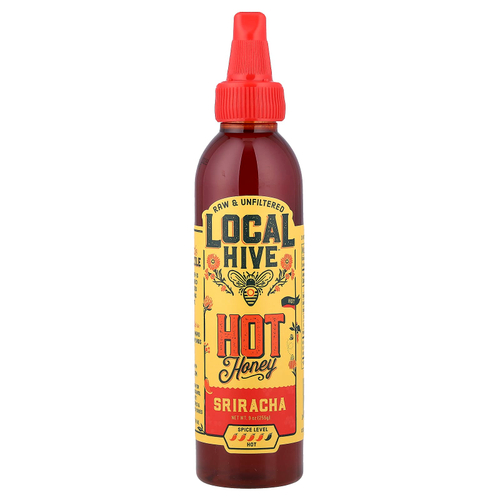 Local Hive, со вкусом шрирача, с медом, 255 г (9 унций)