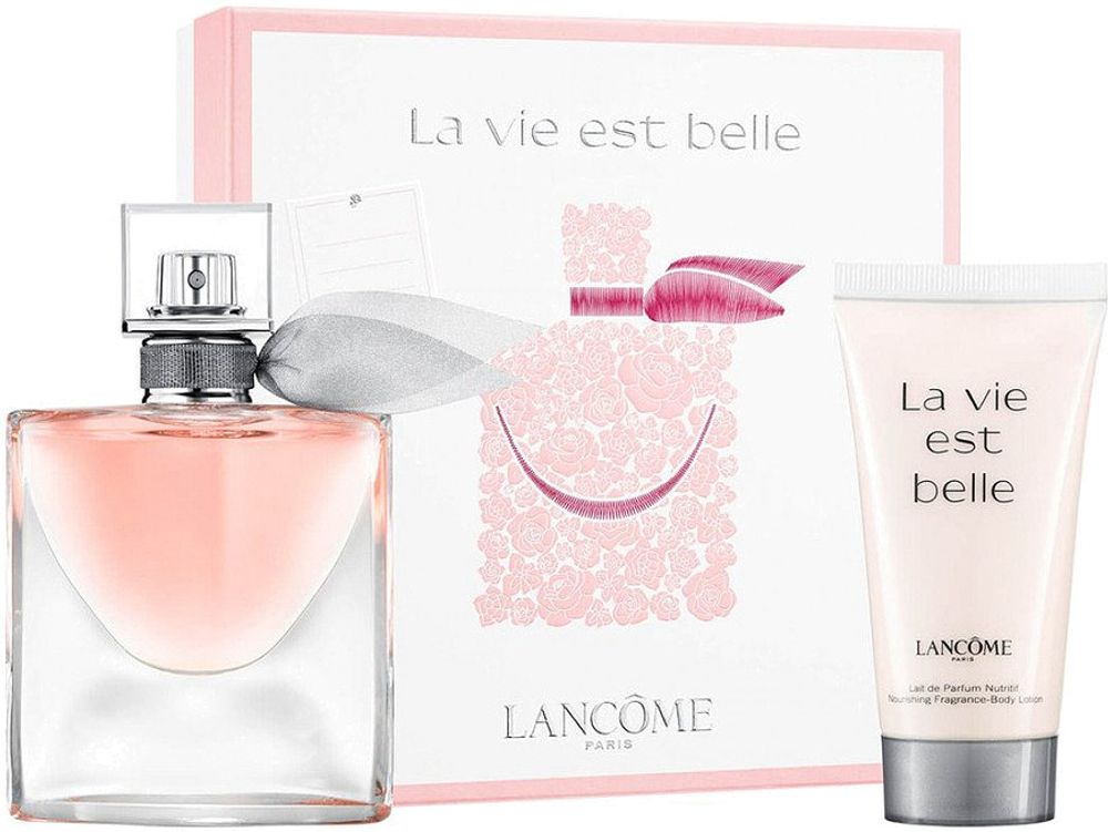 Lancome La Vie Est Belle Набор (Парфюмированная вода, женская, 50 мл + лосьон для тела 50мл)