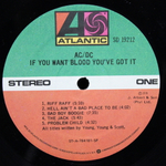 AC/DC / If You Want Blood You've Got It (LP)