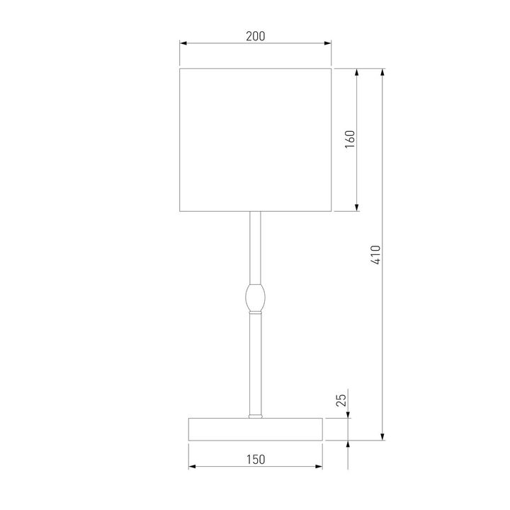 Настольная лампа Eurosvet Notturno 01162/1 латунь