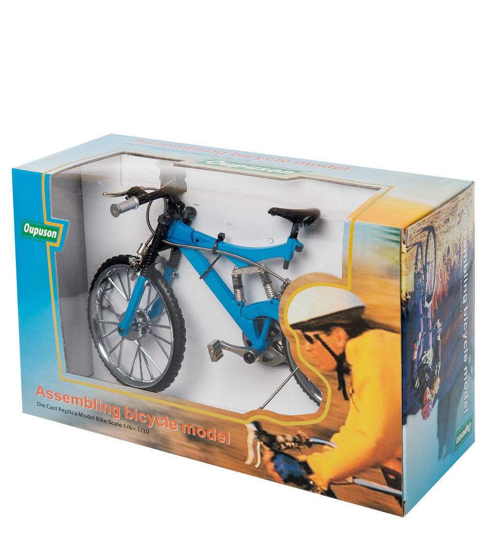 VL-18/2 Фигурка-модель 1:10 Велосипед горный «MTB» голубой