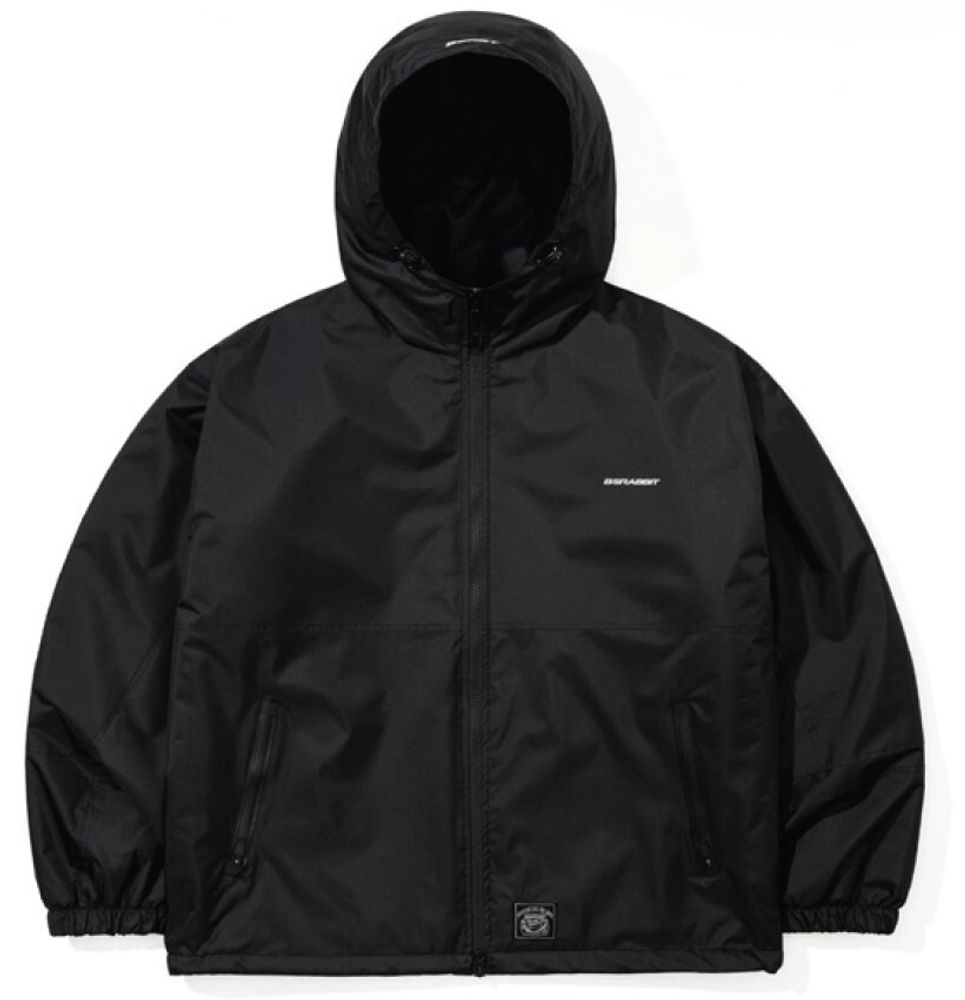 Куртка BSRabbit BLOCKED 3OZ INSULATED HOODED JACKET BLACK