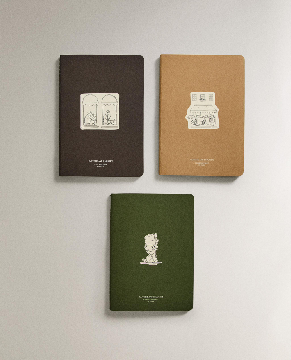 Блокнот Zara Home, зелёный, 6286/111