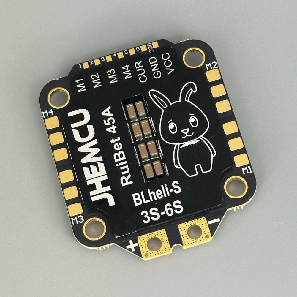 Регулятор скорости 4в1 JHEMCU RuiBet 45A BLHELI_S 6S