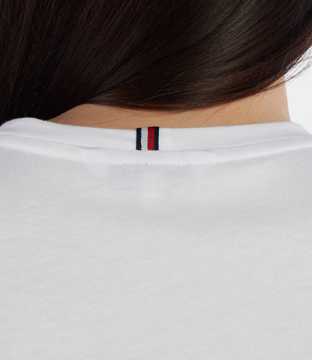 Футболка REG C-NK SIGNATURE Tommy Hilfiger - белый(WW0WW41674)
