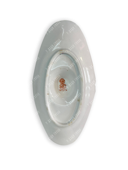 Соусник фарфоровый. Гарднеровский фарфоровый завод, с. Вербилки. 1870–1880-е. Россия.