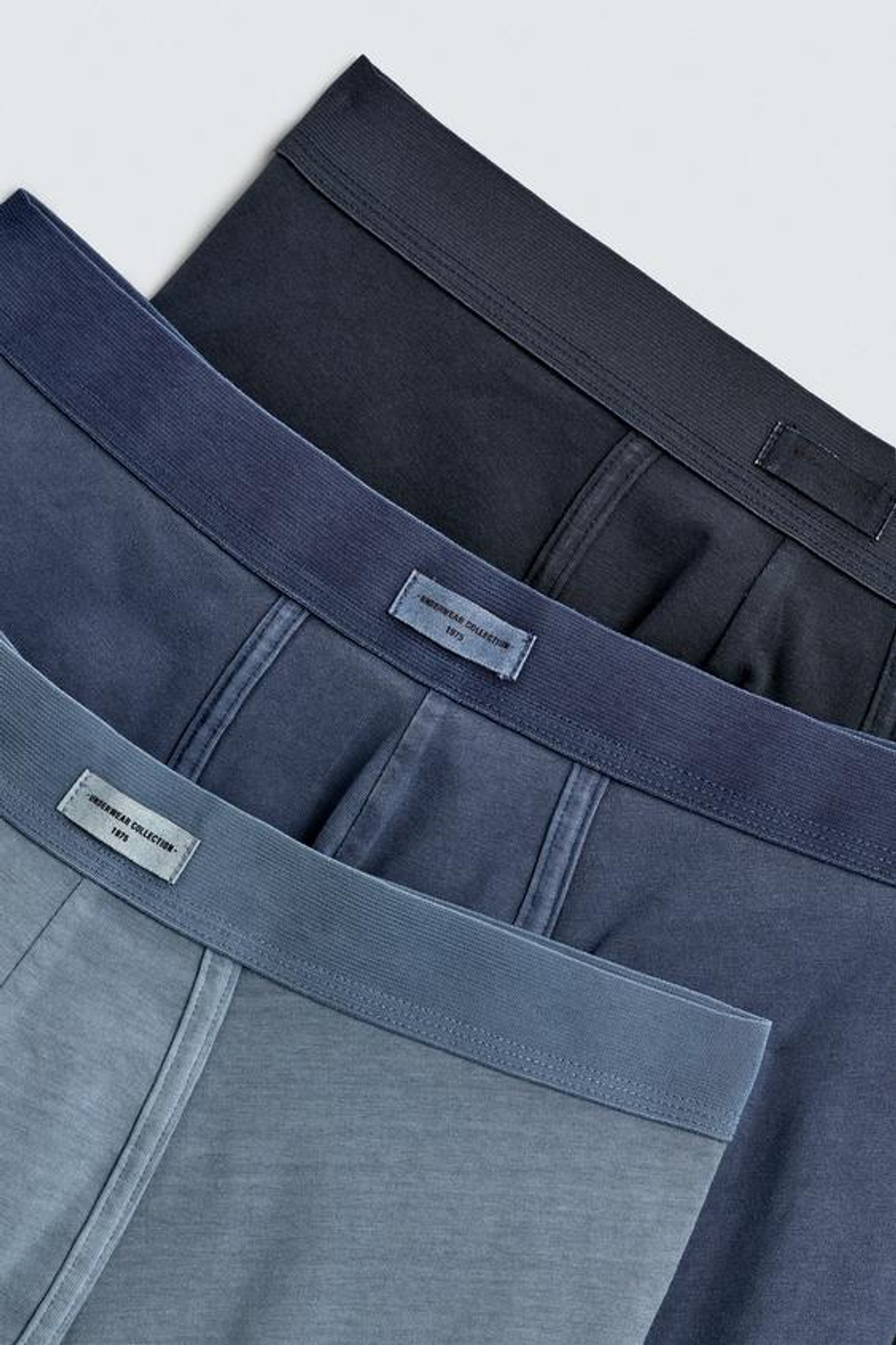 ZARA НАБОР ИЗ ТРЕХ ТРУСОВ-БОКСЕРОВ SOFT, РАЗНОЦВЕТНЫЙ