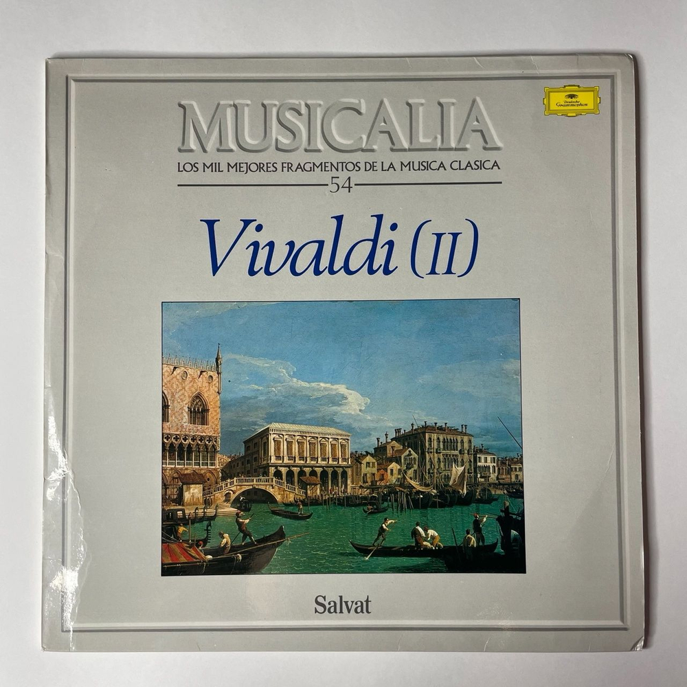 Винтажная виниловая пластинка LP Musicalia 54. Vivaldi Вивальди Четыре Сезона (Spain 1987)