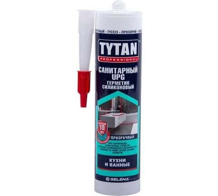 Tytan Professional UPG TURBO герметик силиконовый санитарный прозрачный 280 мл
