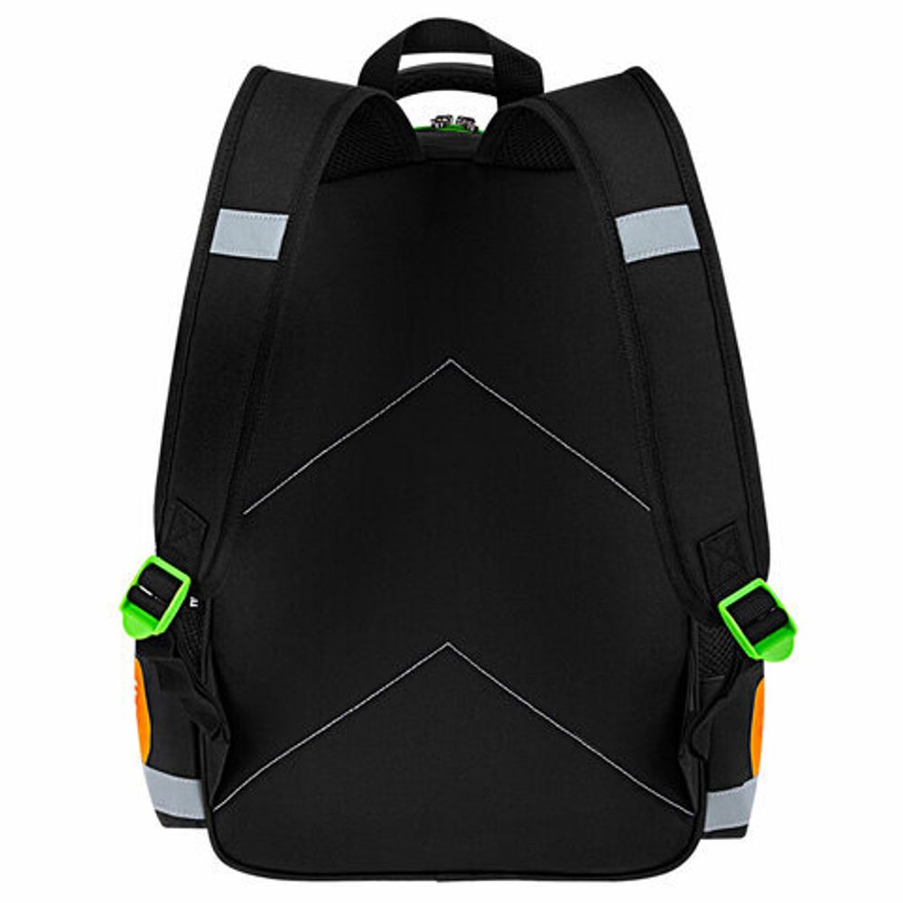 Рюкзак ПИФАГОР SCHOOL, 1 отделение, 3 кармана, "Dive into drive", 38x28х14 см, 272076